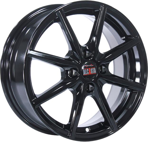 Alcasta M63 15x6 4x98 58.6 35 Black